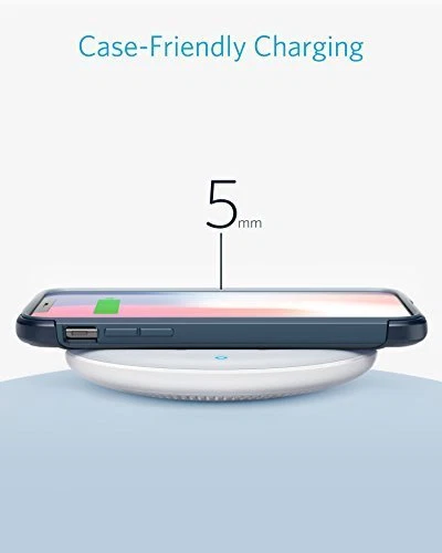 Anker PowerWave 7.5 Pad 7.5W Fast Wireless Charger for iPhone X,8 10W for Samsun - Image 4 of 4