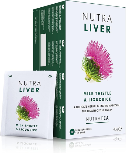 NUTRATEA Tisana Detox Fegato - 20 Bustine Riutilizzabili, Nutraliver (20 Bustine - Foto 12 di 12