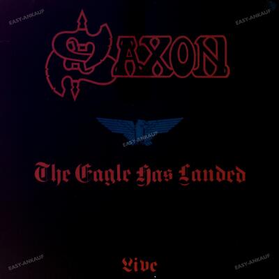 Saxon - The Eagle Has Landed (Live) LP (VG+/VG) .