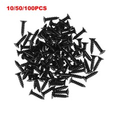 10-100PCS Black Screws Self Tapping Chipboard Self-tapping Masonry Drywall