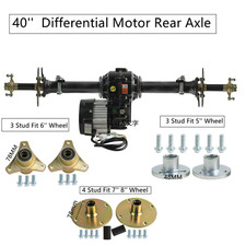 40" 1020mm Differential Motor Rear Axle kit For Go Kart Golf Cart ATV Quad Trike