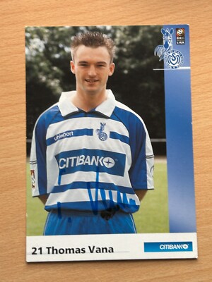 Thomas Vana MSV Duisburg Autogrammkarte original signiert #39044