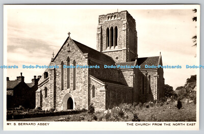 R764708 Mt S Bernard Abbey Die Kirche aus dem Nordosten RP