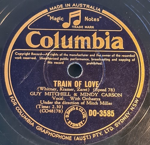 Guy Mitchell collection of 6 vintage shellac records 78 RPM; Label: Columbia - Picture 5 of 15