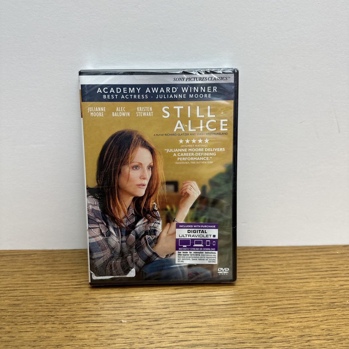 Still Alice DVD [Brand New] Sealed Julianne Moore Digital Ultraviolet