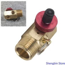 Air Tank Manifold Valve Kit, Portable Pneumatic Compressor Fill & Bypass Valve