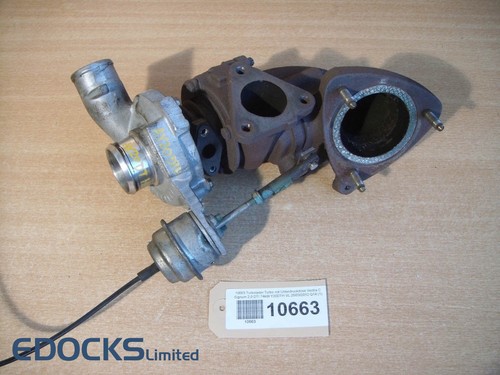 Turbolader Turbo mit Unterdruckdose Vectra C Signum 2,0 DTI 74kW Y20DTH Opel