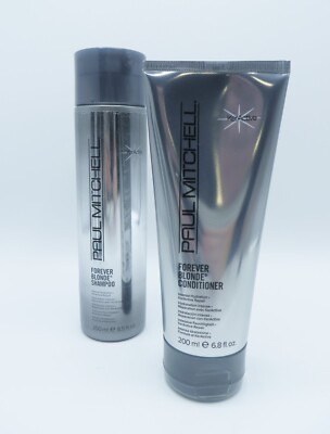 PAUL MITCHELL FOREVER BLONDE SHAMPOO 8.5 OZ & CONDITIONER 6.8 OZ