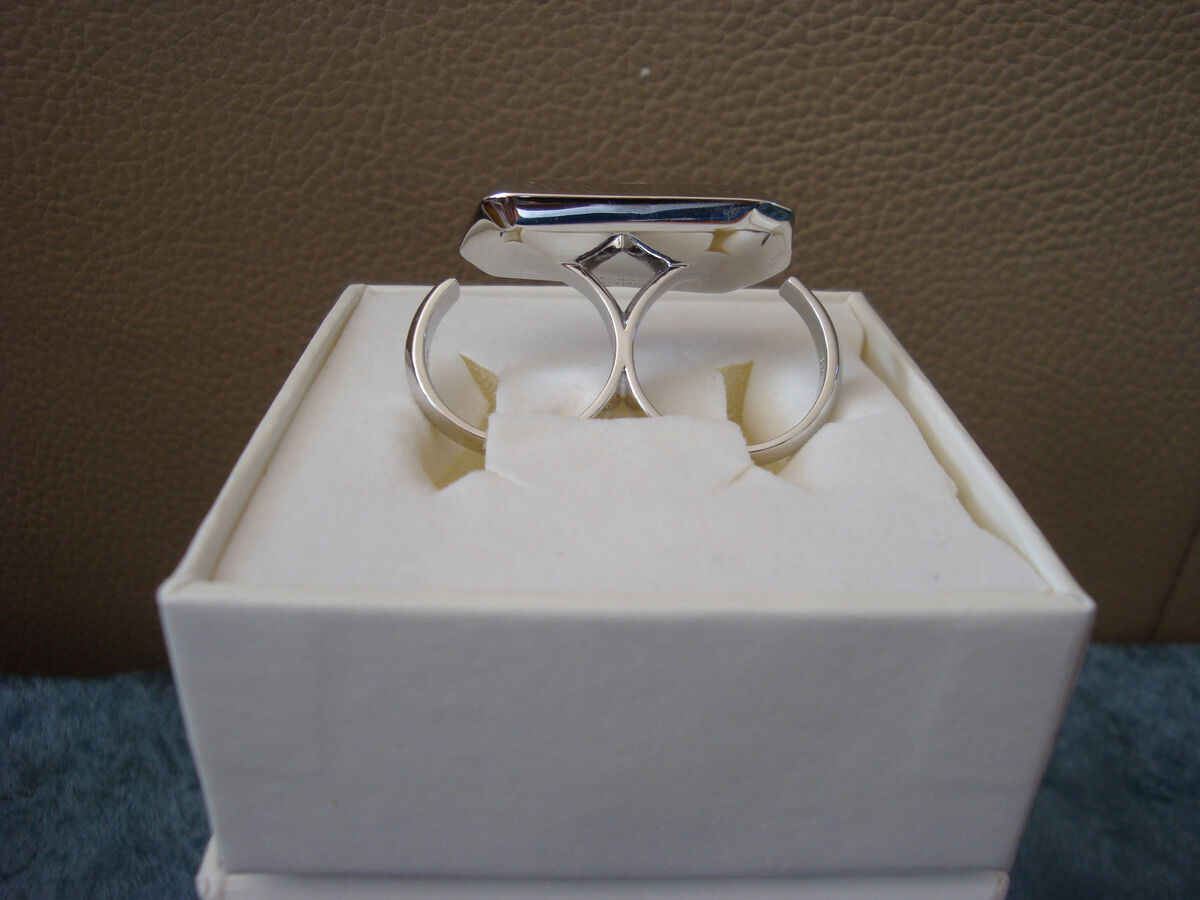 Jean Paul Gaultier For Atelier Swarovski Reverse Double Ring Jean Paul Gaultier For Atelier Swarovski Reverse Double Ring
