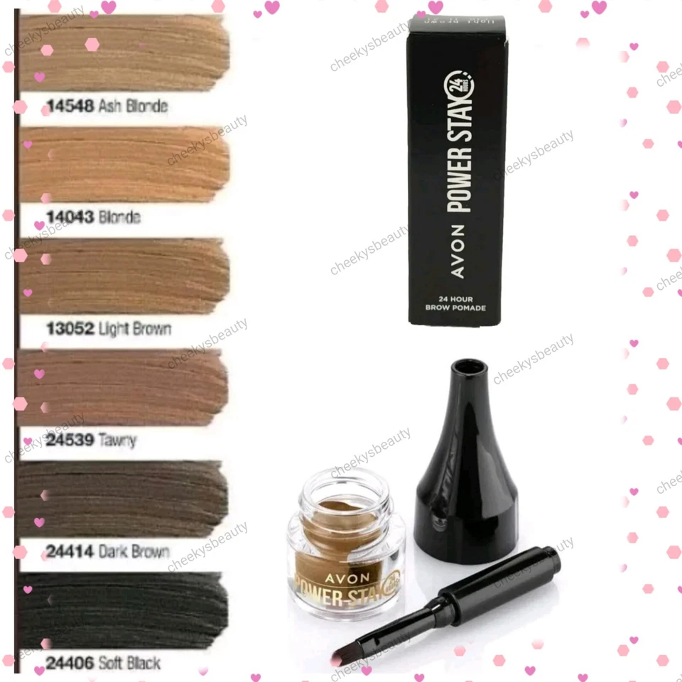 Avon Power Stay 24 Hour Brow Pomade, Choose your Shade, Brand New & Boxed - Image 2 of 4