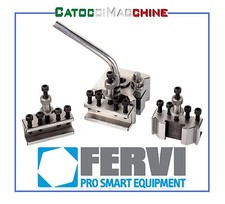 TORRETTA PORTA UTENSILI CAMBIO RAPIDO PER TORNIO FERVI T00A1 BV20 BV21 0708 ETC.