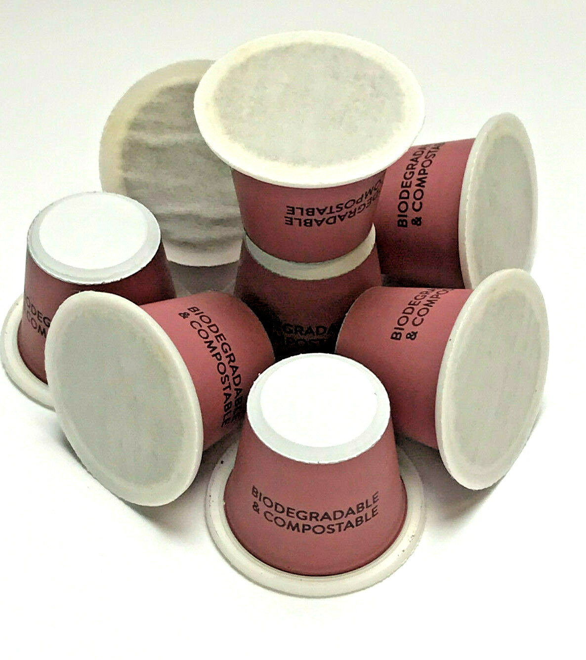 Caps Me Kompostierbare Kapseldeckel - 330 Stück Für Wiederverwendbare Nespresso Kapseln