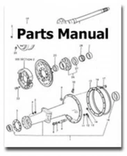 Massey-Ferguson MH333 And MH444 Gas And Diesel Parts Manual : JS-MH-P-MF333-444