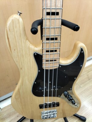 Fender Japan JB75B Jazz Bass Natural Black Block Position Mark