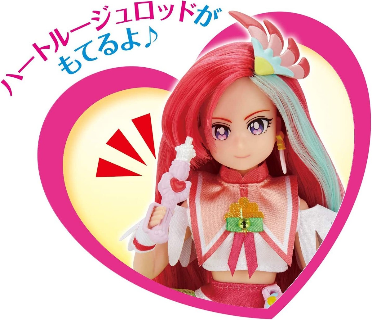 Bandai Tropical Ju Precure Style Cure Flamingo Red TOEI Heart
