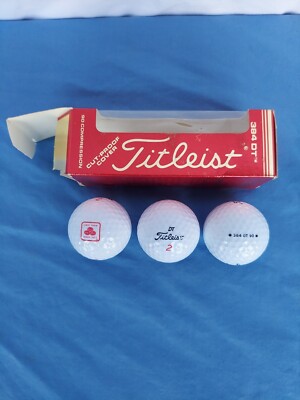 1 Sleeve Titleist 384 DT90 Statefarm Logo Golf Balls New