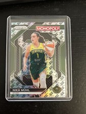 2024 Panini Prizm Monopoly WNBA - Prizm Skills Nika Muhl #WNBA26 Go Prizm (RC)