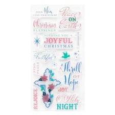 Religious Clear Stamps by Recollections  Christmas 672394 NEW 