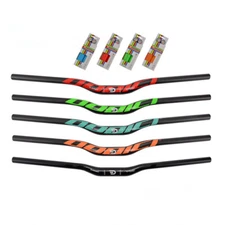 Carbon Fiber Bicycle Handlebar Backsweep 5° MTB Bike Rise Bar 31.8*690/720/740mm