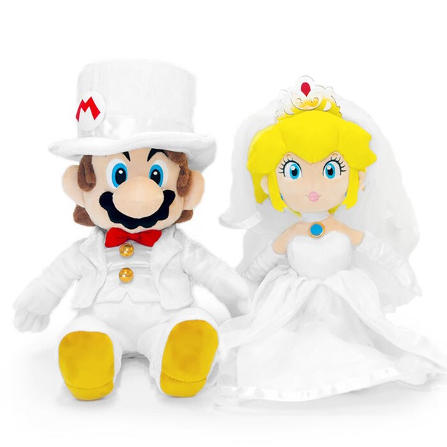 princess peach wedding plush