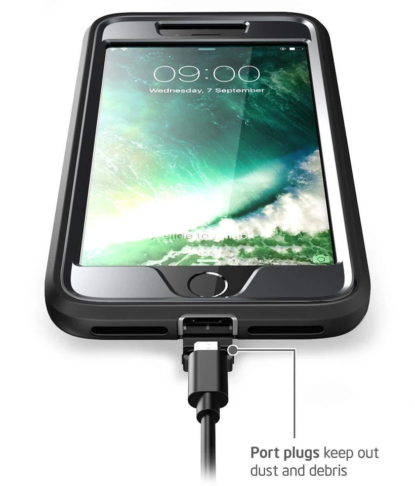 iPhone 7/8 PLUS Case, i-Blason Magma Full Body Holster Cover w/ Screen Protector - Image 3 of 4