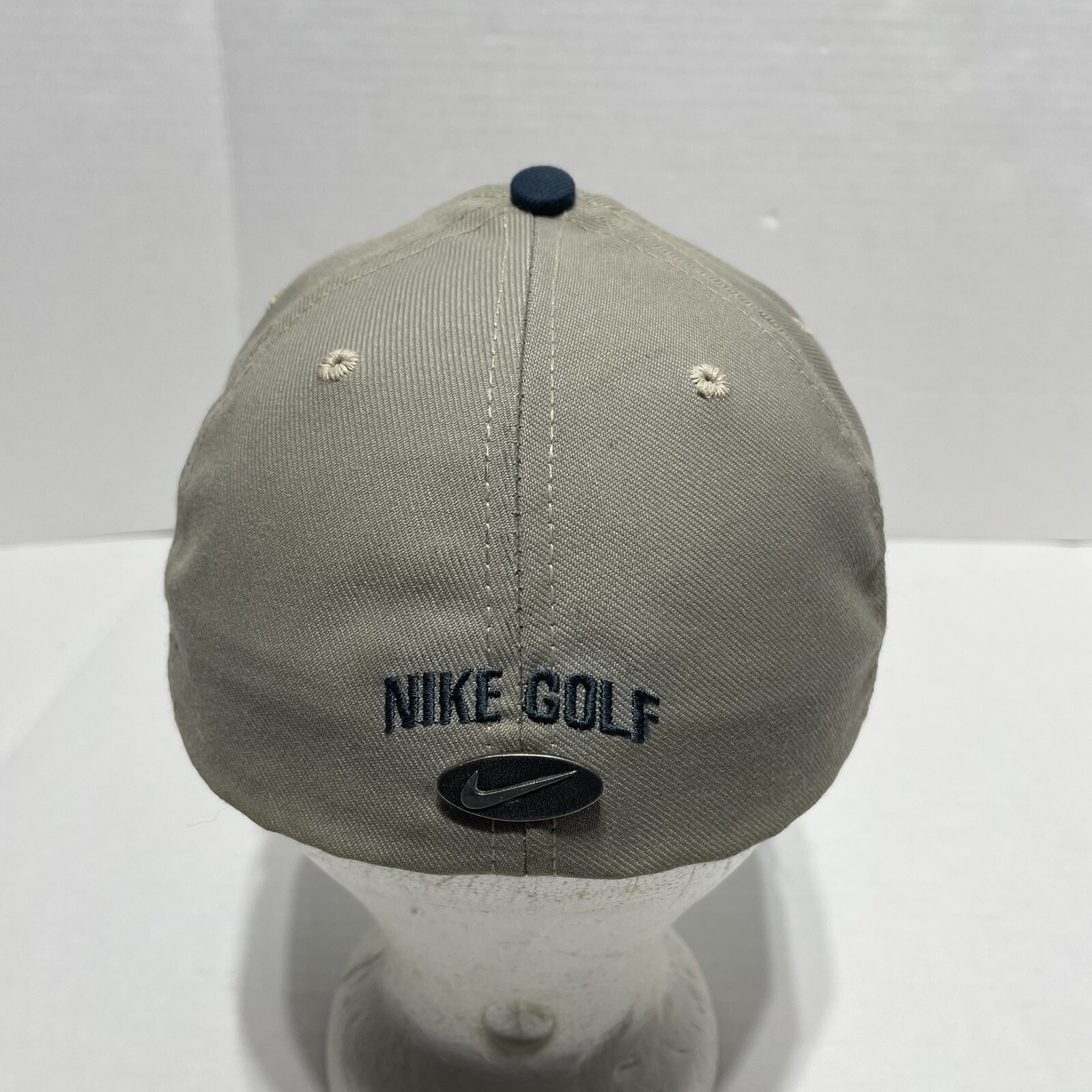 Vintage Nike Golf Hat Size 7 1/8, Grey/Blue, USA, F7PHI, Legends Club of TN eBay