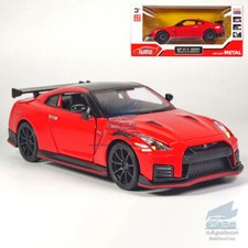 1/32 Nissan GTR R35 Nismo Modelo Coche Diecast Vehículo de Juguete Niños Regalo Colección Rojo