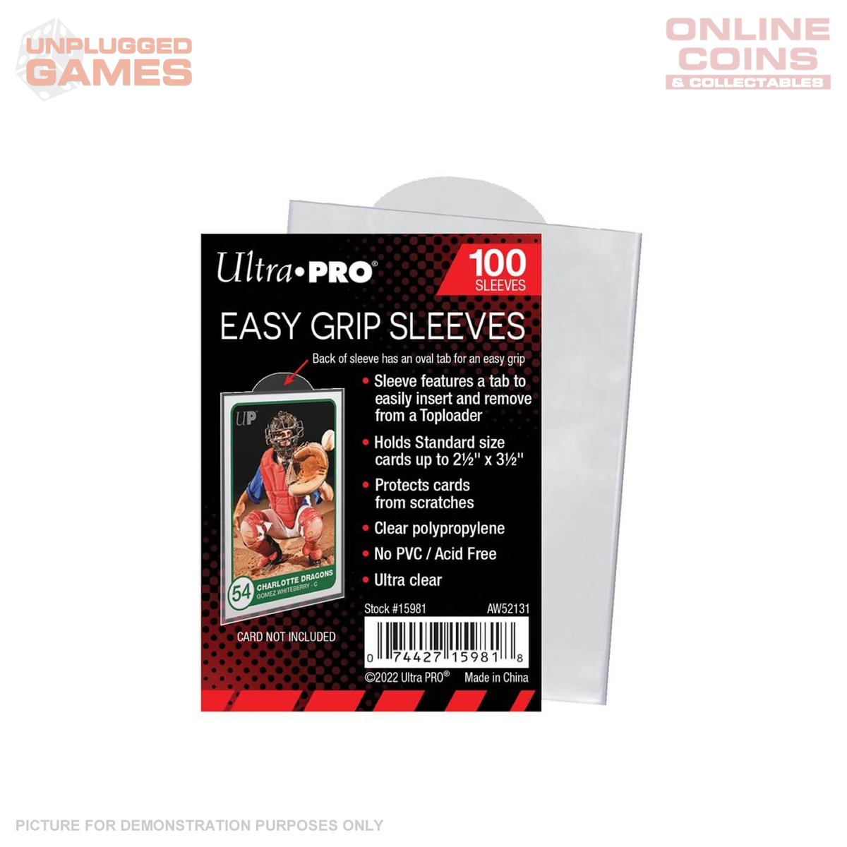 ULTRA PRO Card Sleeve - 2-1/2" X 3-1/2" Easy Grip Sleeves (100) | eBay