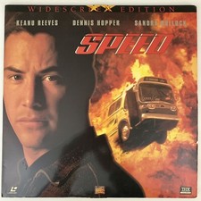 Speed Laserdisc Keanu Reeves Sandra Bullock Widescreen Edition Bus Action THX
