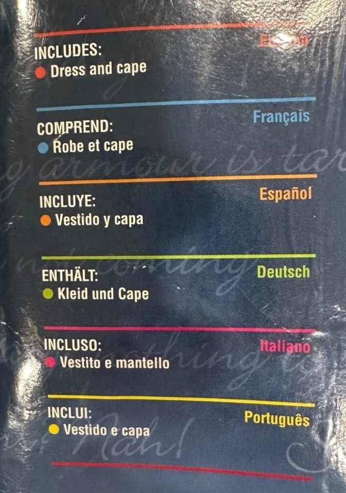 Women's Gothic Outfit Costume (Snow Fright), Size XL, BRAND NEW - Image 3 of 4