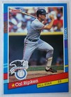 1991 Donruss Cal Ripken Jr All Star Error Card No Dot After INC