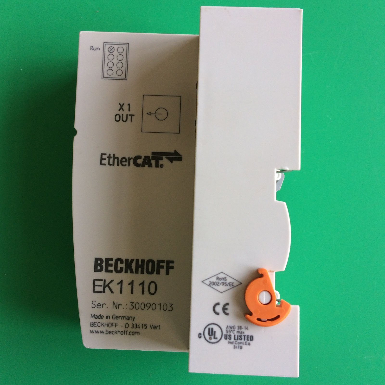 Beckhoff EtherCAT-Verlängerung EK1110 – NEU – Für Die Automatisierungstechnik