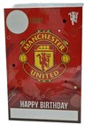 LARGE MANCHESTER UNITED FOOTBALL CLUB OFFICIAL BIRTHDAY CARD