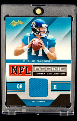 2011 Panini Absolute Memorabilia Rookie Jersey #6 Blaine Gabbert RC Jaguars