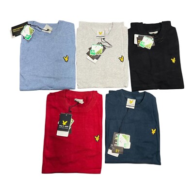 LYLE AND SCOTT BRANDNEUER PREMIUM LANGARMPULLOVER FÜR HERREN