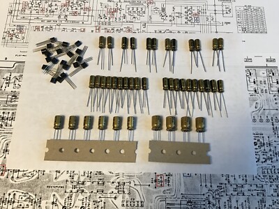 PREMIUM Reparatursatz AKAI GX-260D NICHICON MUSE FINE GOLD Repairkit 260 d