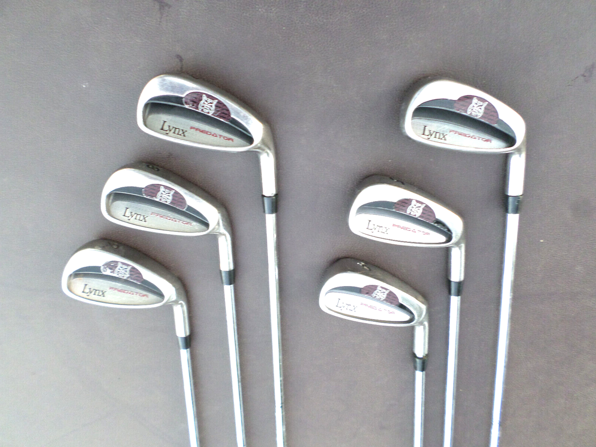 Black Lynx Parallax 4 Iron Stiff Steel Shaft Chamois Grip Black Lynx Parallax 4 Iron Stiff Steel Shaft Chamois Grip