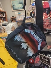Metallica Master Of Puppets Rock Sax crossbody bag Purse NWT
