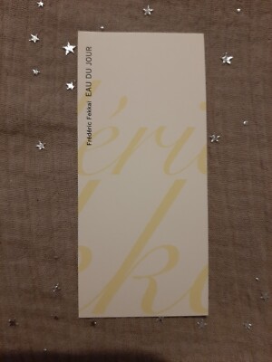 Carte Parfumée - Parfum Card. Frédéric Fekkai - Eau du jour