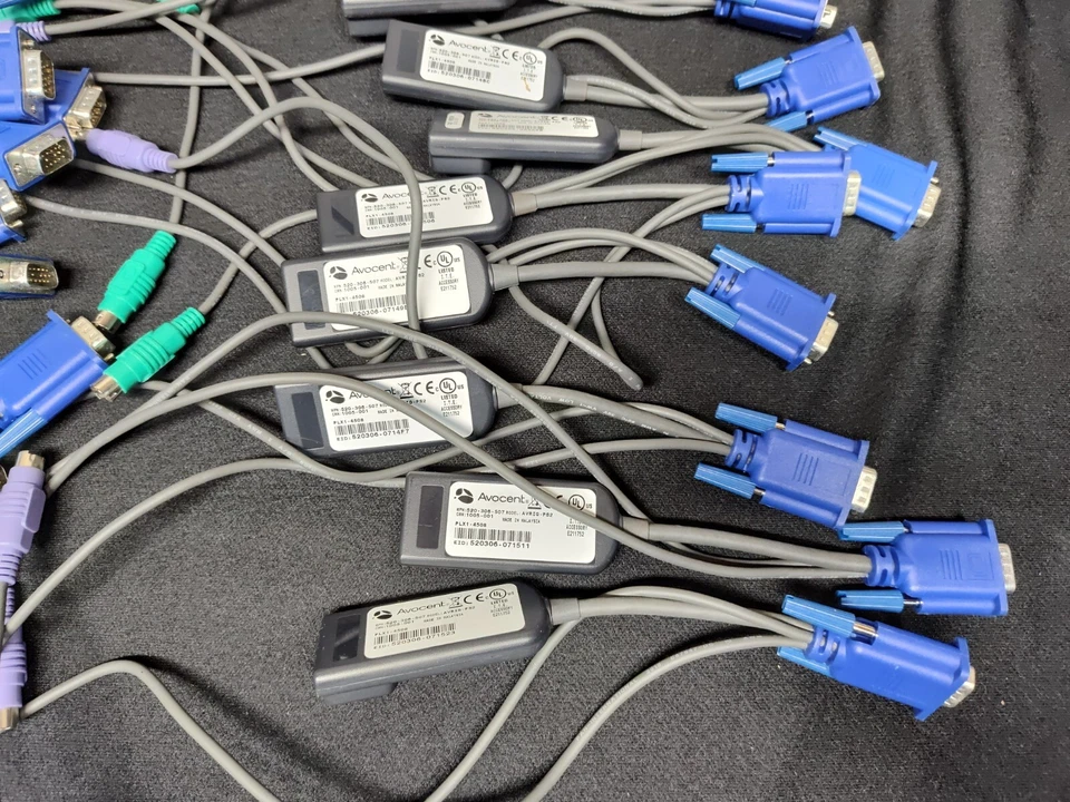Lot of 21 Avocent Avriq-PS2 KVM Server Interface Modules 520-306-507 - Image 2 of 4