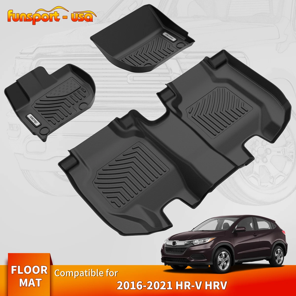 2020 honda hrv 2024 all weather mats