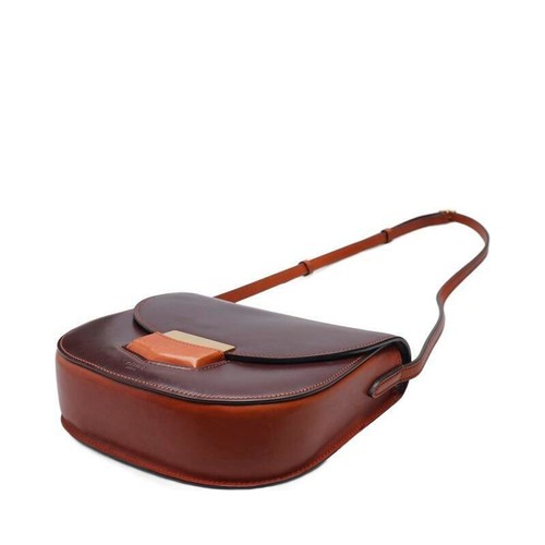 Celine Brown Calfskin Trotteur Small Cross Bag - Picture 3 of 18