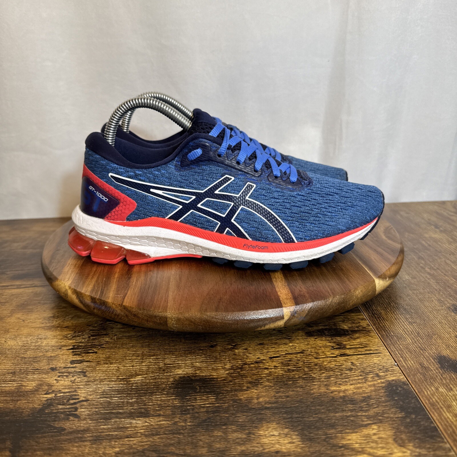 Asics GT 1000 Blue Coral Running Shoes Women's Sz 7.5 1012A651 Athletic Sneakers