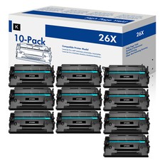 10PK CF226X Toner Cartridge For HP 26X Laserjet Pro M402dn M402n M426fdw M426dn