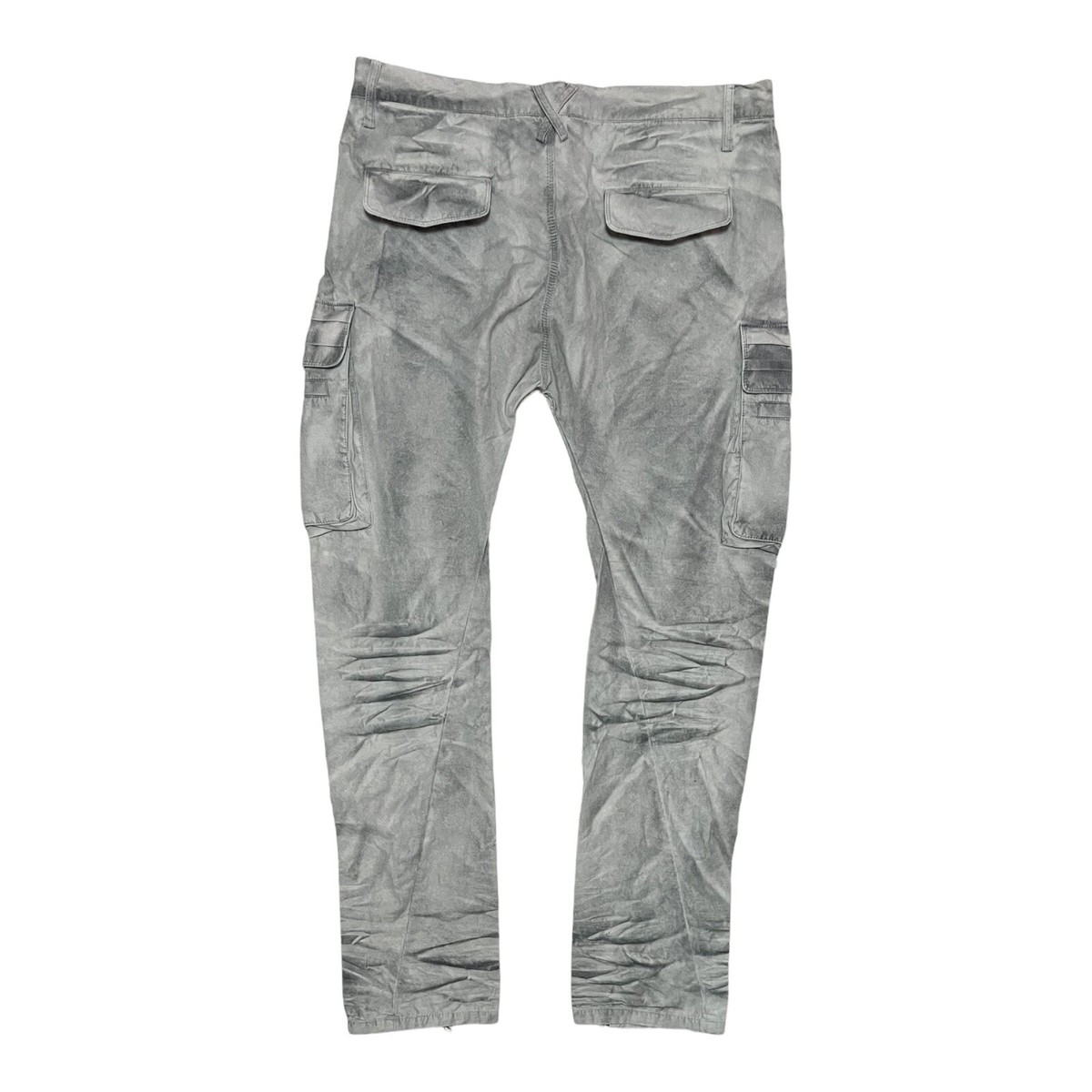 Gene Par Yukio Mishiba Cargo Zipper Jean Pants Men's Size 37