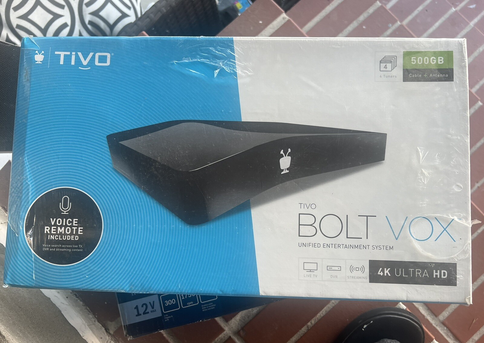 NEW SEALED TiVo BOLT VOX 500GB HDD 4K DVR with Voice Control Black eBay