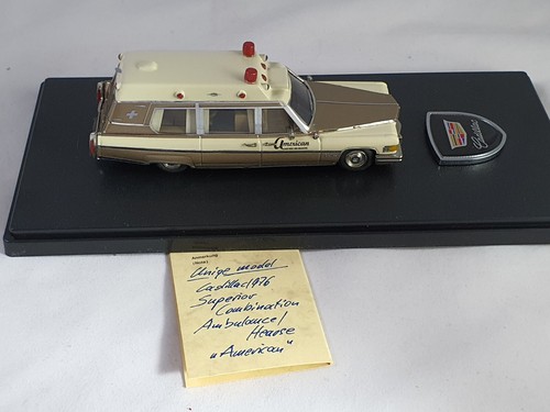 Cadillac Superior 1976 combinación de ambulancia hearse 1:43 1 de 1 - Imagen 10 de 12
