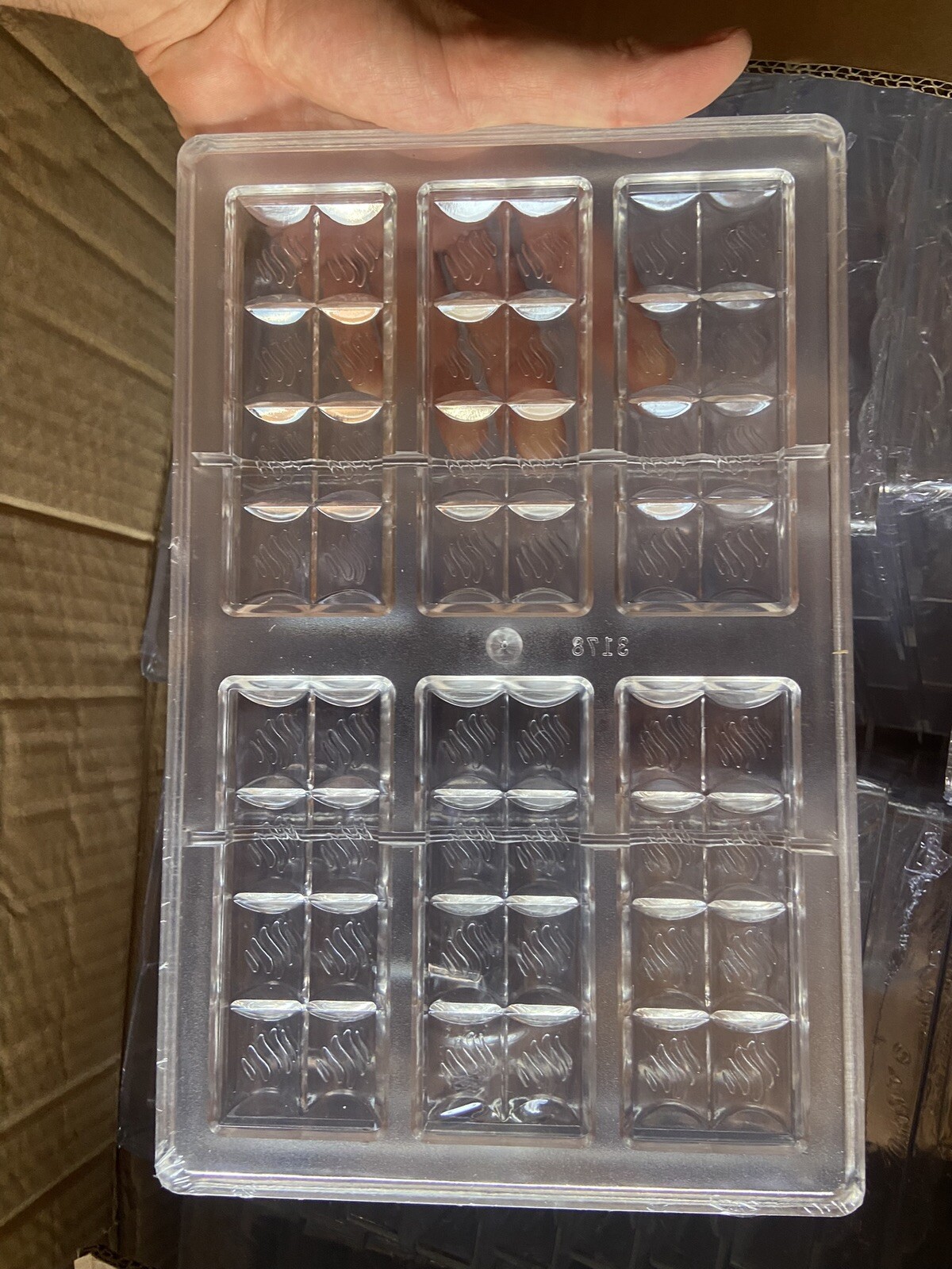 chocolate mould polycarbonate plastic (3178)