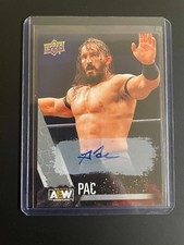 AEW 2021 Pac Autograph Upper Deck First Editi...