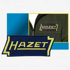 Hazet 1868-61 Embroidered Patch, 2" x 5"